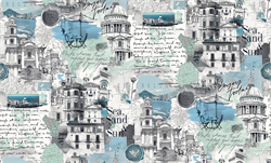 Обои VS Italia декор 588443 виниловые 1,06*10,05м (1упак-6рул) (Ateliero) - фото 143512