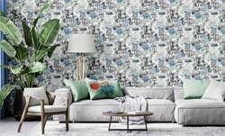 Обои VS Italia декор 588443 виниловые 1,06*10,05м (1упак-6рул) (Ateliero) - фото 143513