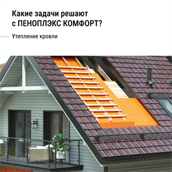 Плита теплоизоляционная Пеноплекс Комфорт 50*585*1185 Т-15 - фото 143609