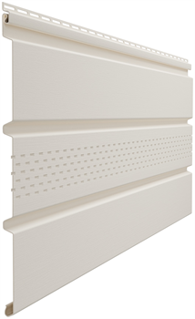 Софит DOCKE STANDARD с центральной перфорацией Пломбир PSSF-1044 - фото 143789