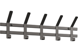 Вешалка настенная ТОРОНТО 5, графит ВНТ5 ГР - фото 143891