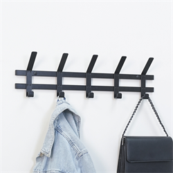 Вешалка настенная ТОРОНТО 5, графит ВНТ5 ГР - фото 143893