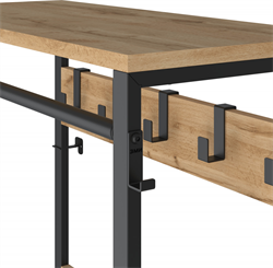 Вешалка гардеробная ТОРОНТО 23Л, черная ВГТ23Л Ч - фото 143919