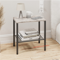 Тумба прикроватная ТОРОНТО 12Л, графит ТПТ12Л ГР - фото 143930