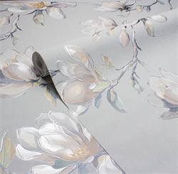 Обои VS Magnolia декор 585107 виниловые 1,06*10,05м (1упак-6рул) (МАЯКПРИНТ) - фото 144259