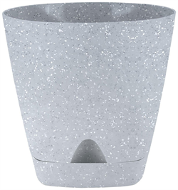 Горшок для цветов InGreen Amsterdam D170мм 2,5л с прикорневым поливом, светлый камень IG630010025-12 - фото 144449