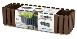 Горшок цветочный на балкон BOARDEE FENCYCASE W коричневый DDEF600W-R222 - фото 144465
