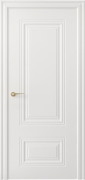 Полотно ЛЕСКОМ дверное эмаль грунт-ЗК N-2, эмаль белая глухая 200*60 - фото 144880
