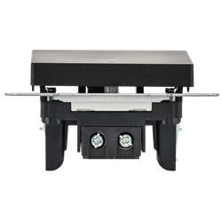 Выключатель BRITE 1-кл. с индикатором 10А черный BR-V10-1-10-K02 - фото 145015