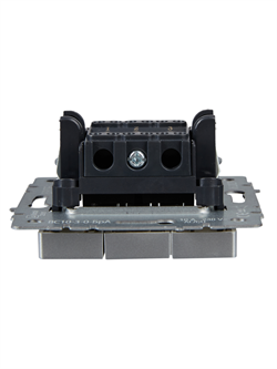 Выключатель BRITE 3-кл. 10А алюминий BR-V30-0-10-K47 - фото 145032