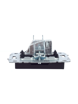 Розетка BRITE TV оконечная, черная BR-A10-O-K02 - фото 145085