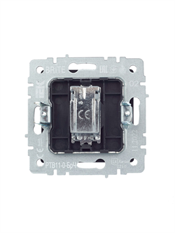 Розетка BRITE TV оконечная, черная BR-A10-O-K02 - фото 145087