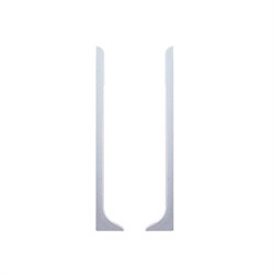 Окончание правoe алюминий 80мм Серебро - фото 145154