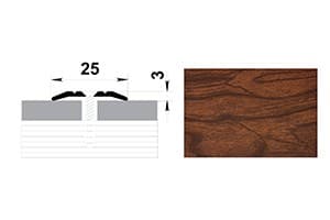 Профиль стыкоперекрывающий ПС01 (135см) 093 - фото 14752