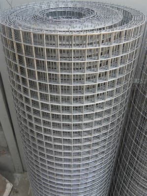 Сетка сварная в рулонах оцинков.ГОСТ 271575 2,0мм 25*25, 1*20м - фото 15194