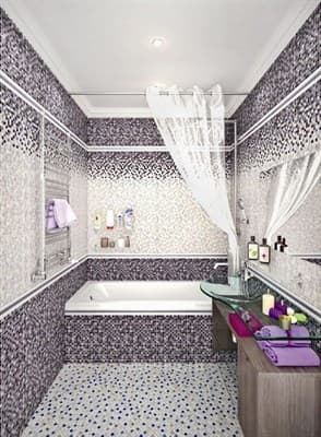 Плитка КЕРАМИН облицовочная Гламур 4Т ежевичный 400*275 59,4 кв.м (1,65) КТ-00001090 - фото 15704