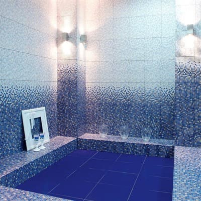 Плитка КЕРАМИН облицовочная Гламур 400*275 2С микс синий (1,65) КТ-00001082 - фото 15725