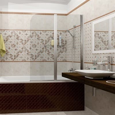 Плитка КЕРАМИН облицовочная Майорка 3 тип 3 беж 400*275 59,4 кв.м(1,65/0,11) - фото 15929