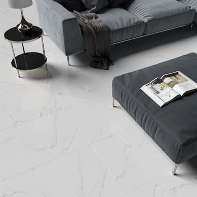 Плитка ALMA CERAMICA напольная керамогранитная Carrara 600*600*10 GFU04CRR00R - фото 15933