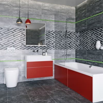 Плитка КЕРАМИН облицовочная Нью-Йорк св.-сер. 1С 600*300 50,4кв.м (1,98/0,18) - фото 15938