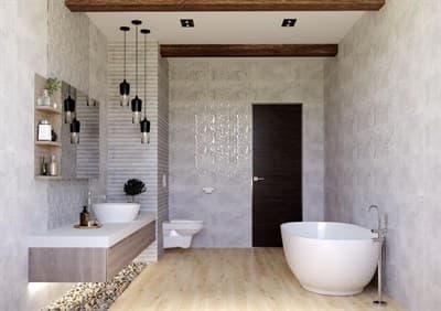 Плитка CERSANIT облицовочная Brooklyn рельеф светло-серый 29,7x60 1с C-BLL522D - фото 16137