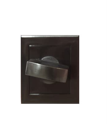 Накладка DUET PLATINUM COLLECTION под фиксатор WC-07BN черный никель - фото 16393