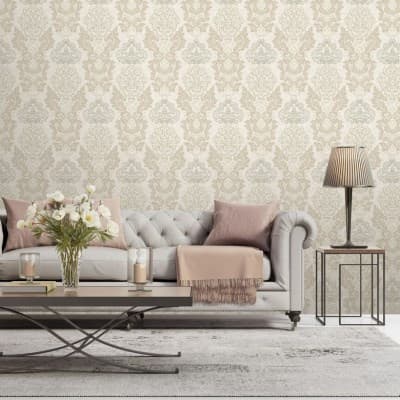 Обои EURO DECOR Crown фон 9030-02 виниловые 1,06*10,05м (1упак-6рул) - фото 17015