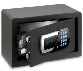 Сейф Technomax Hotel TSW/4HN Laptop электронный черный 14.5кг - фото 17359