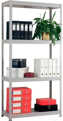 Стеллаж MS ПРАКТИК 200KD/100*30/4 - фото 17565