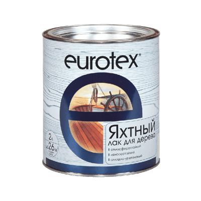 Лак РОГНЕДА EUROTEX яхтный глянцевый 2л - фото 17663