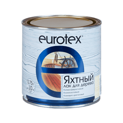 Лак РОГНЕДА EUROTEX яхтный глянцевый 0,75л - фото 17666