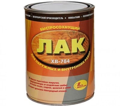 Лак НОВБЫТХИМ ХВ-784 сосна 0,5л - фото 17711