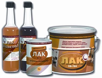 Лак НОВБЫТХИМ ХВ-784 бесцвет. 0,5л - фото 17723