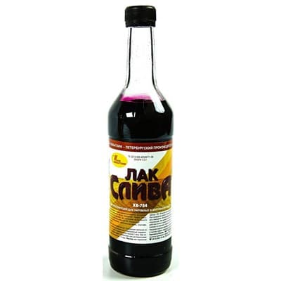 Лак НОВБЫТХИМ ХВ-784 слива 0,5л - фото 17767