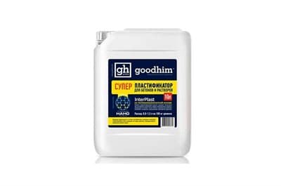 Пластификатор GOOD-HIM заменитель АТ для цементных растворов 5л - фото 17837