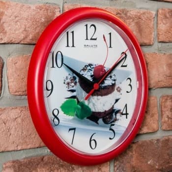 Часы настенные САЛЮТ Вишенка ПЕ-Б1-201 - фото 17952
