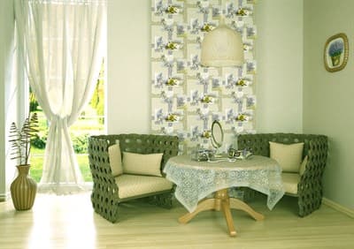 Обои ФОКС Лаванда-2 2348 2В1(Т1) виниловые 0,53*10,05м (1упак-12рул) - фото 18078