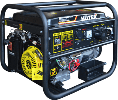 Электрогенератор бензиновый HUTER 6500LXA DY с АВР 64/1/27 - фото 18161