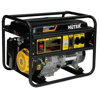 Электрогенератор бензиновый HUTER 6500L DY 64/1/6 - фото 18250