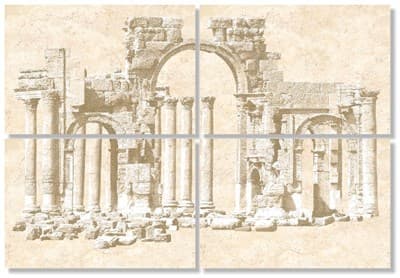 Панно КЕРАМИН Форум 3 тип 4 400*275.21 - фото 18275