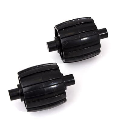 Лопата для снега с черенком и колесиками ILB - фото 18604