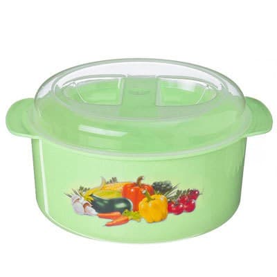 Кастрюля 1,2л для СВЧ-печи 852 - фото 19219