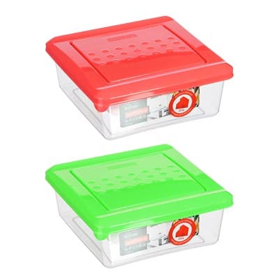 Емкость для хранения продуктов PATTERN квад. 0,5л - фото 19318