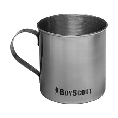 Кружка BOYSCOUT туристическая 400 мл нержавеющая сталь 61156 - фото 19369