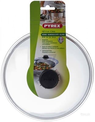 Крышка PYREX стеклянная с ручкой 26 см B26CL00 - фото 19421