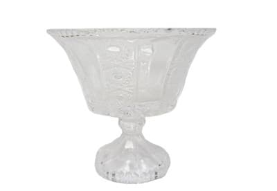 Конфетница стекл. QSH на ножке d15см Н1507 - фото 19485