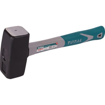 Кувалда TOTAL 1500гр фибергласовая рукоятка THT7215006 - фото 19779