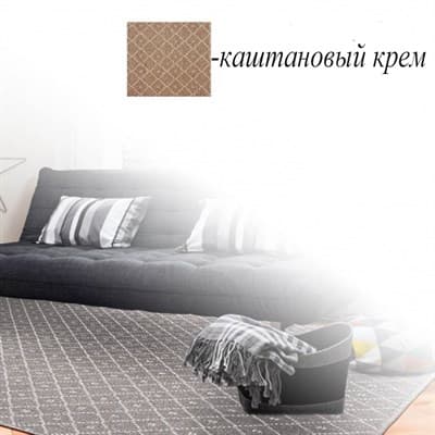 Ковер NIKOTEX Area-Rug Ariston Каштановый крем 133*190 - фото 20125