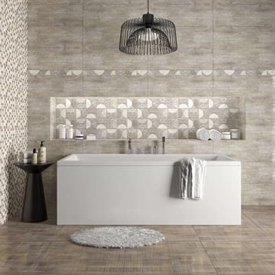 Плитка ALMA CERAMICA облицовочная рельефная Rezzo 246*740*10 TWU12RZO71R W (1уп-1,274м2) - фото 20171