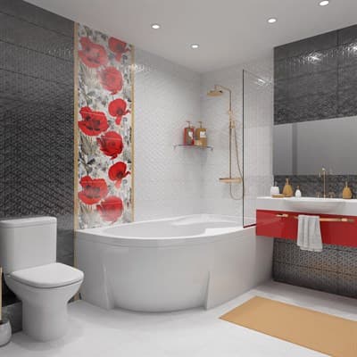 Плитка ALMA CERAMICA облицовочная рельефная Rubi 200*600*9 TWU11RUB000 - фото 20938